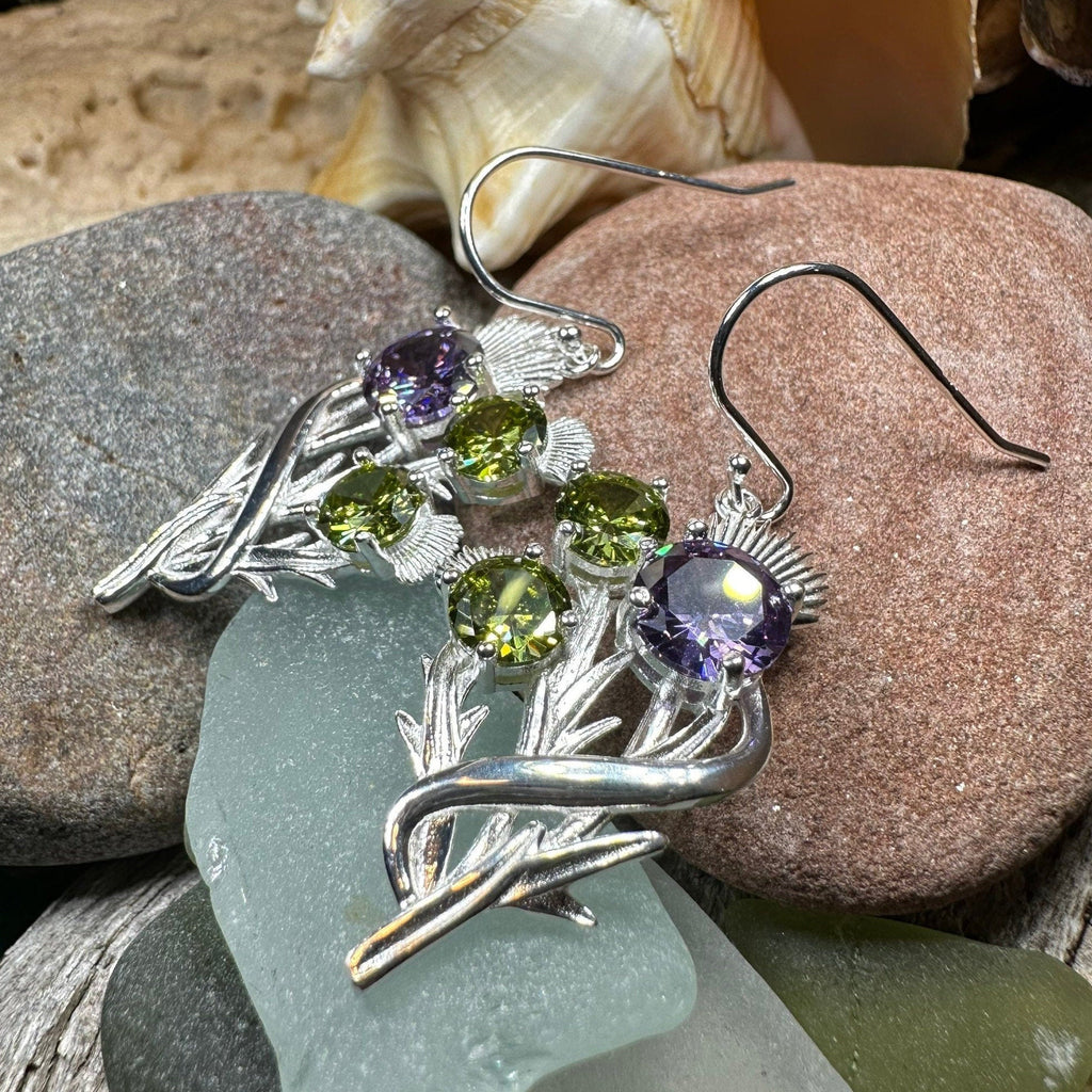 Cairn Elegant Thistle Earrings