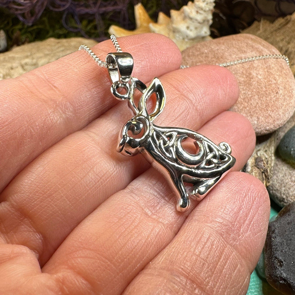 Silvana Rabbit Moon Necklace