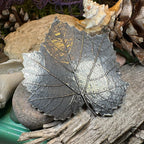 Pewter Grape Leaf Hair Clip