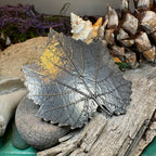 Pewter Grape Leaf Hair Clip