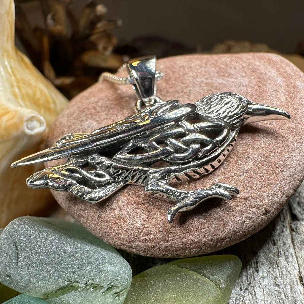 Eventide Celtic Raven Necklace