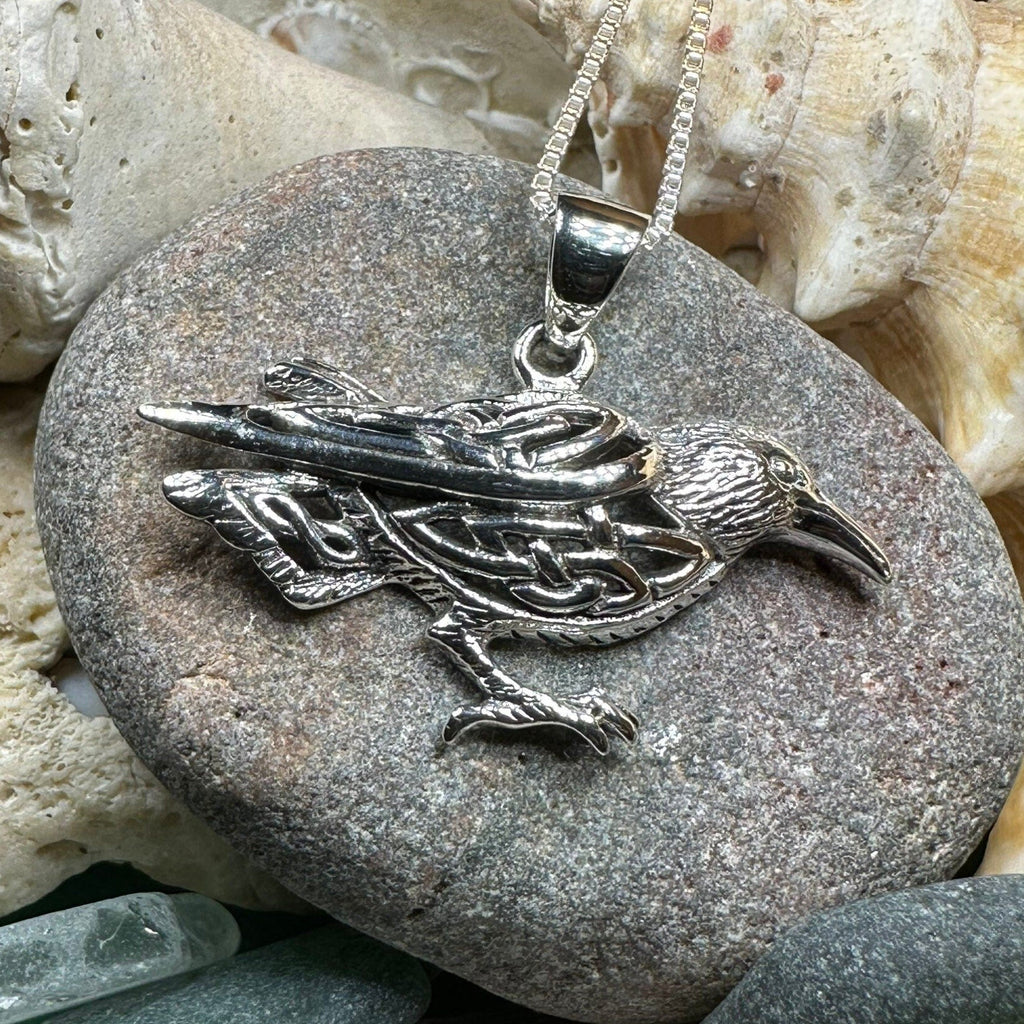 Eventide Celtic Raven Necklace
