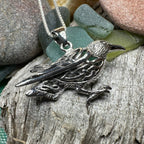 Eventide Celtic Raven Necklace
