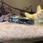 Minimalist Mountain Ring