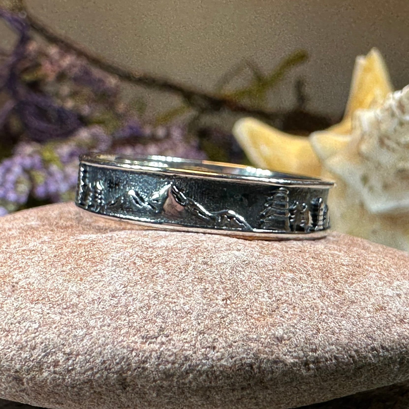 Minimalist Mountain Ring