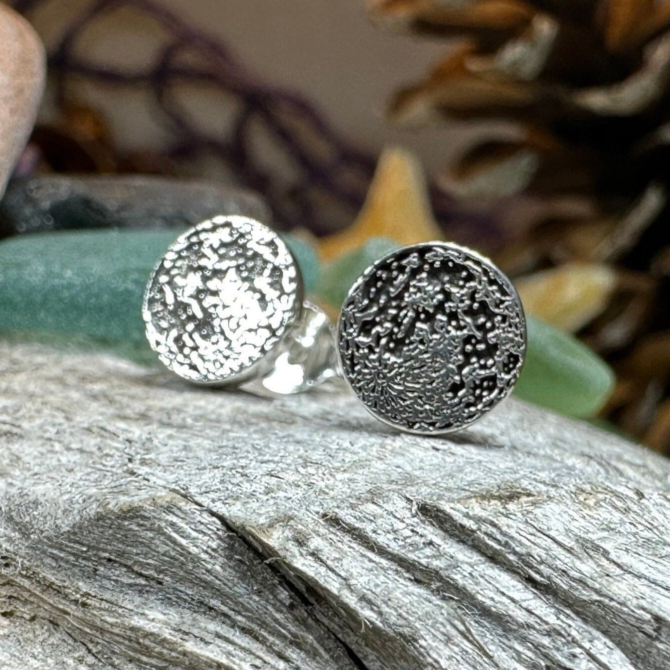 Realistic Moon Earrings