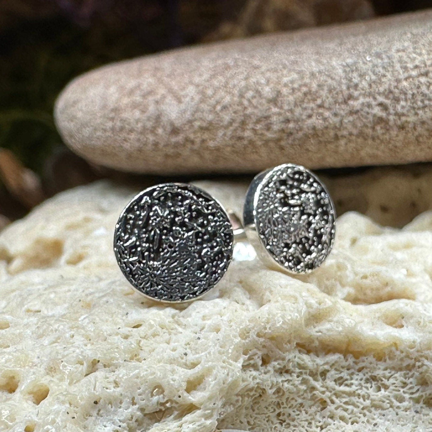 Realistic Moon Earrings