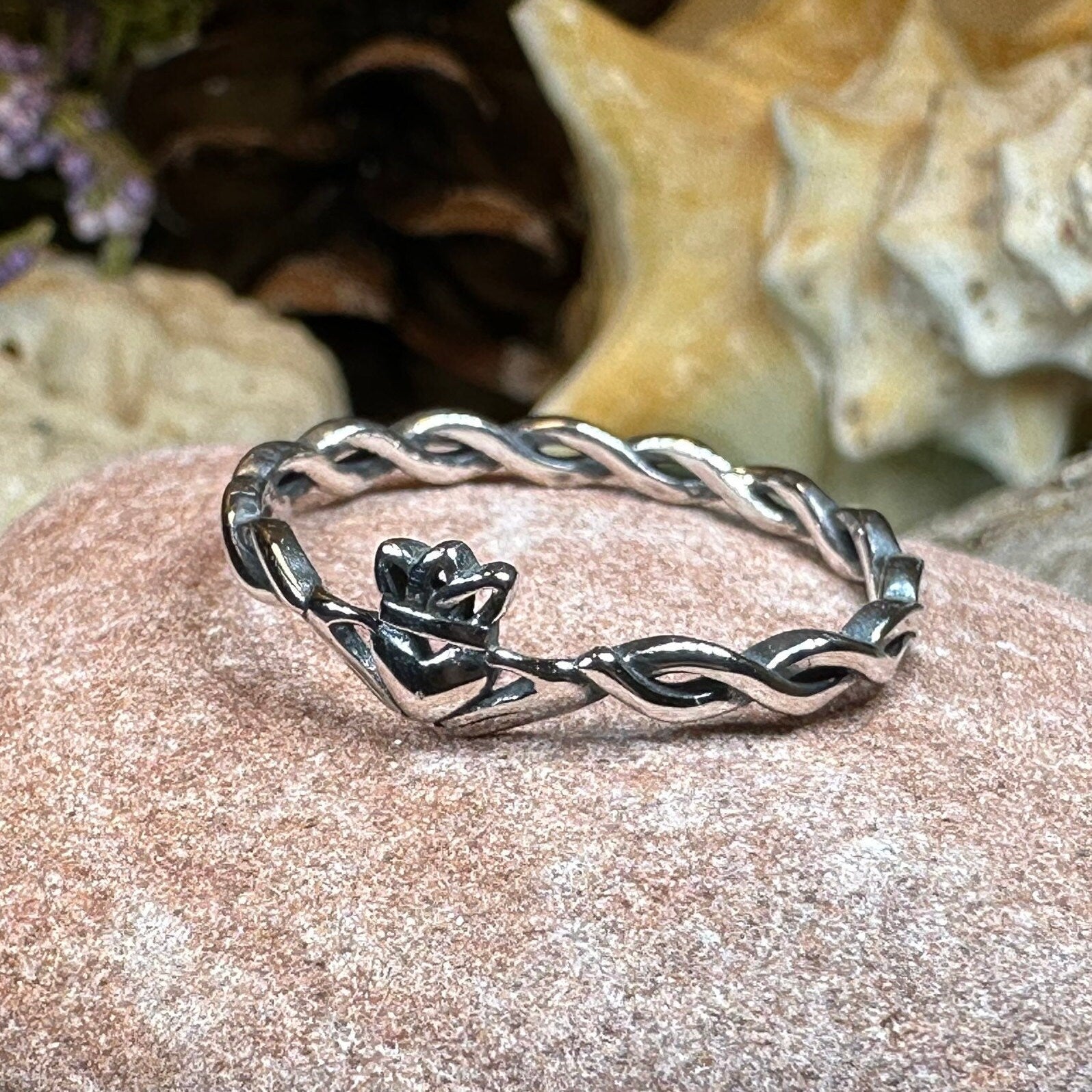 Dainty Claddagh Ring