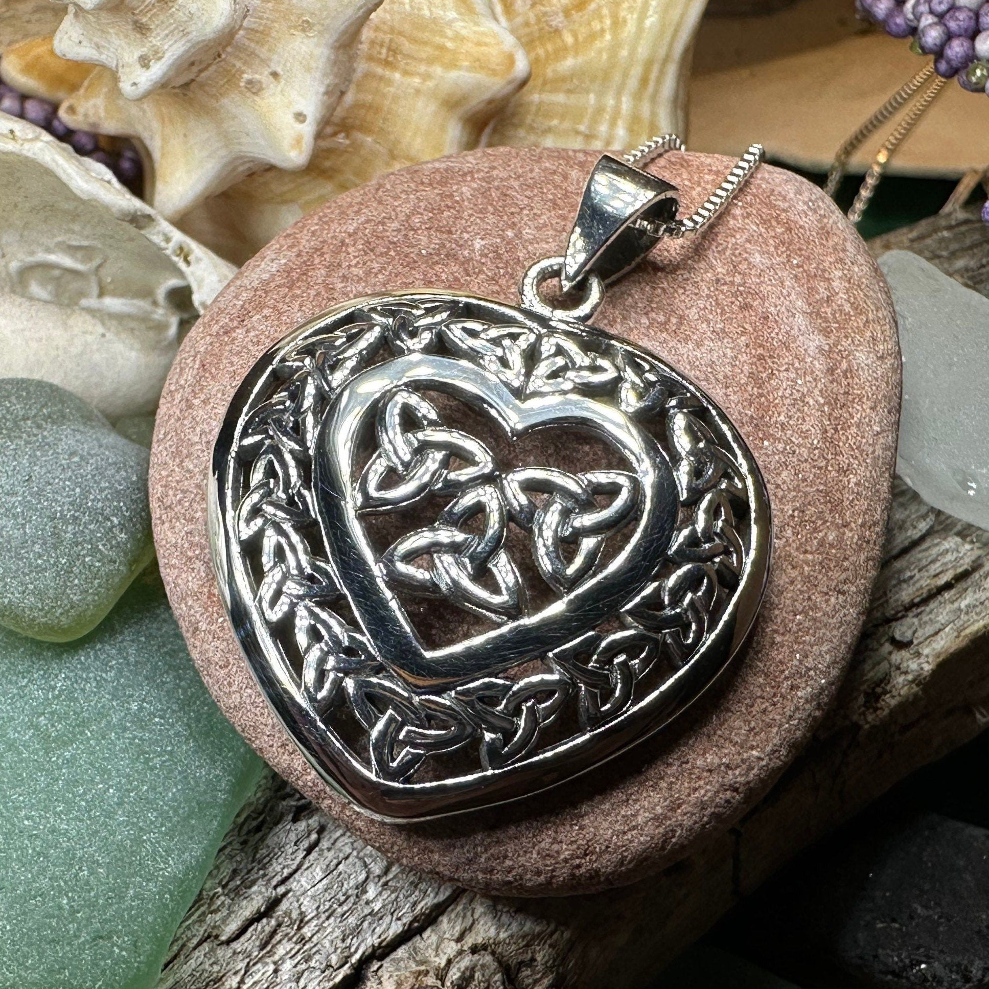 Celtic Loving Heart Necklace