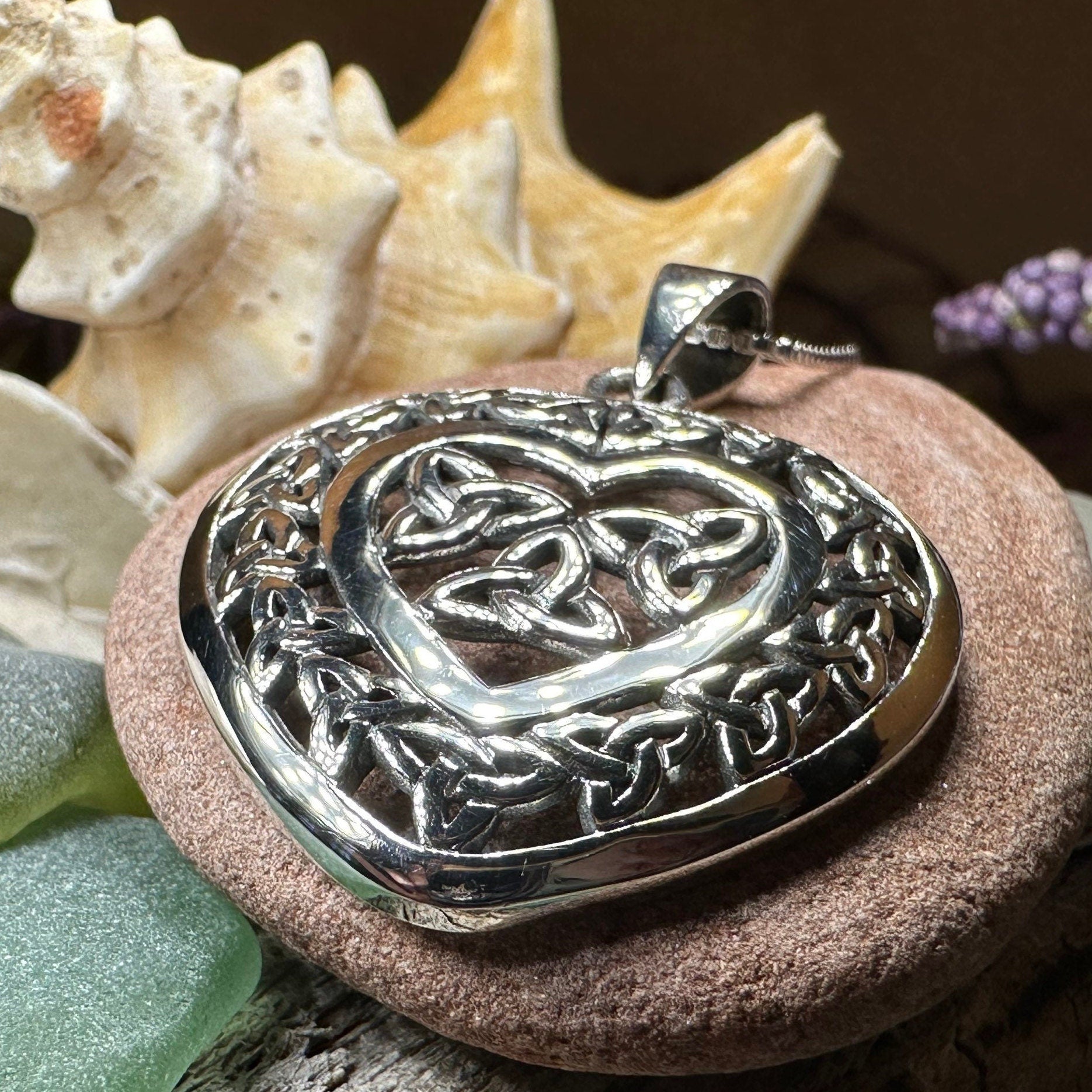 Celtic Loving Heart Necklace