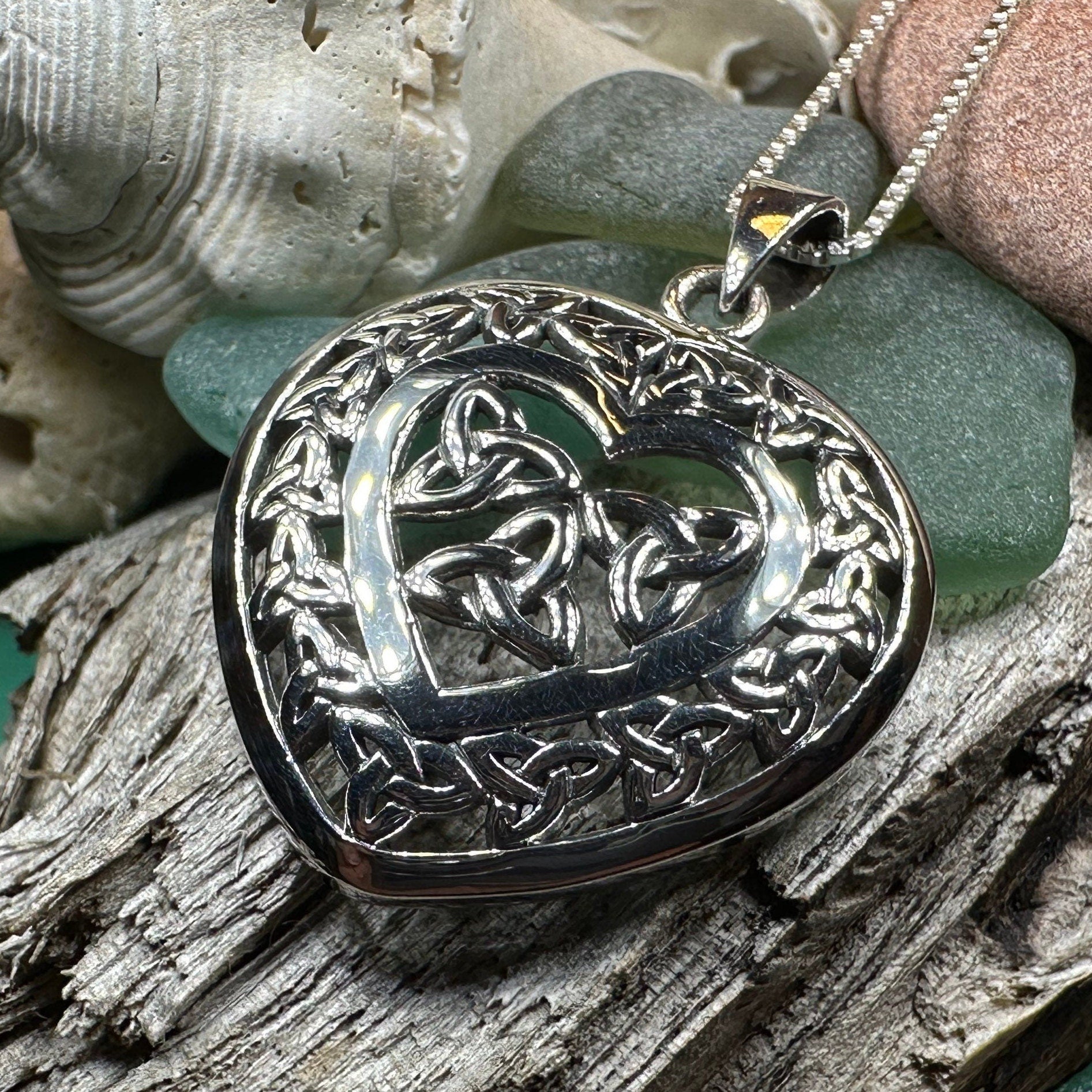 Celtic Loving Heart Necklace