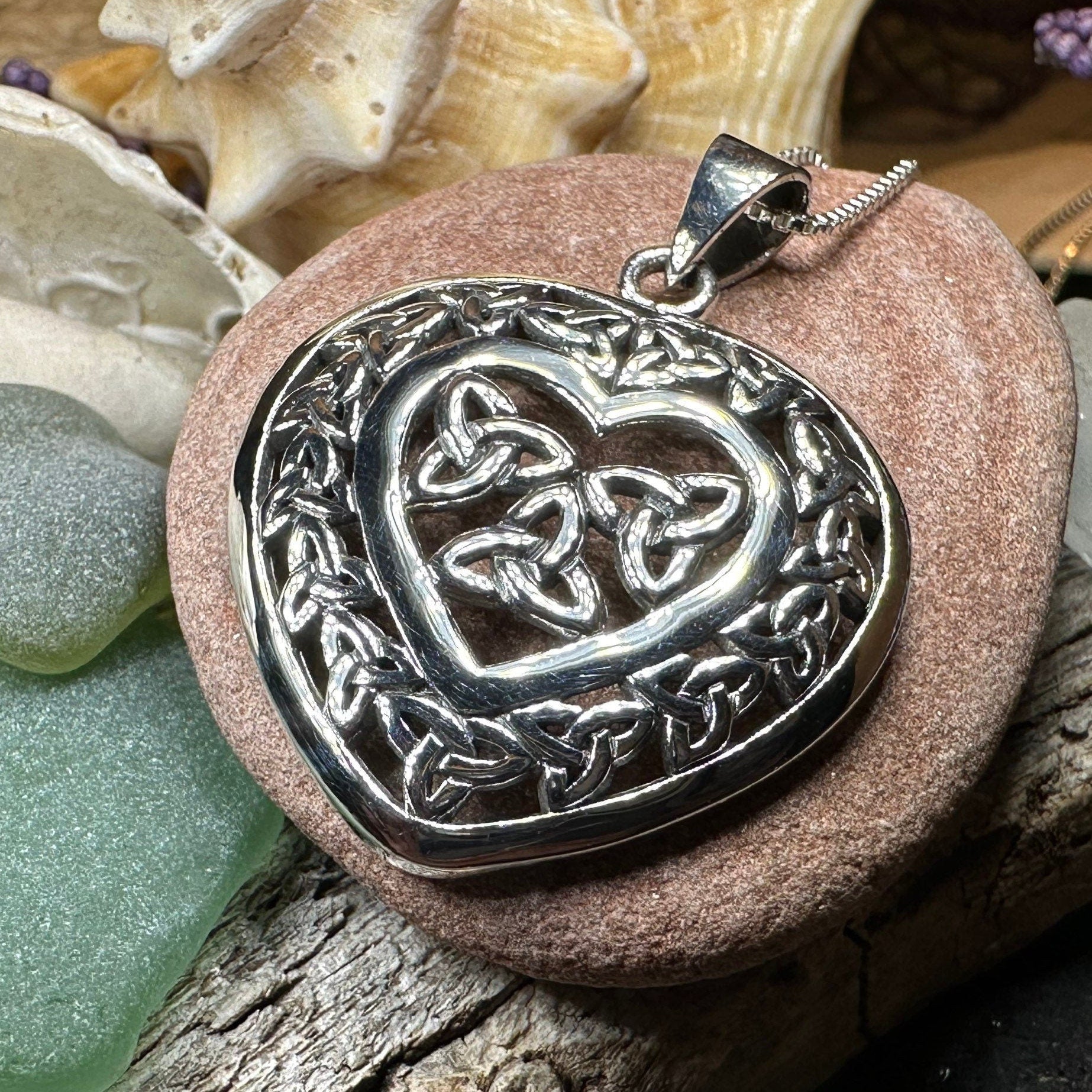 Celtic Loving Heart Necklace