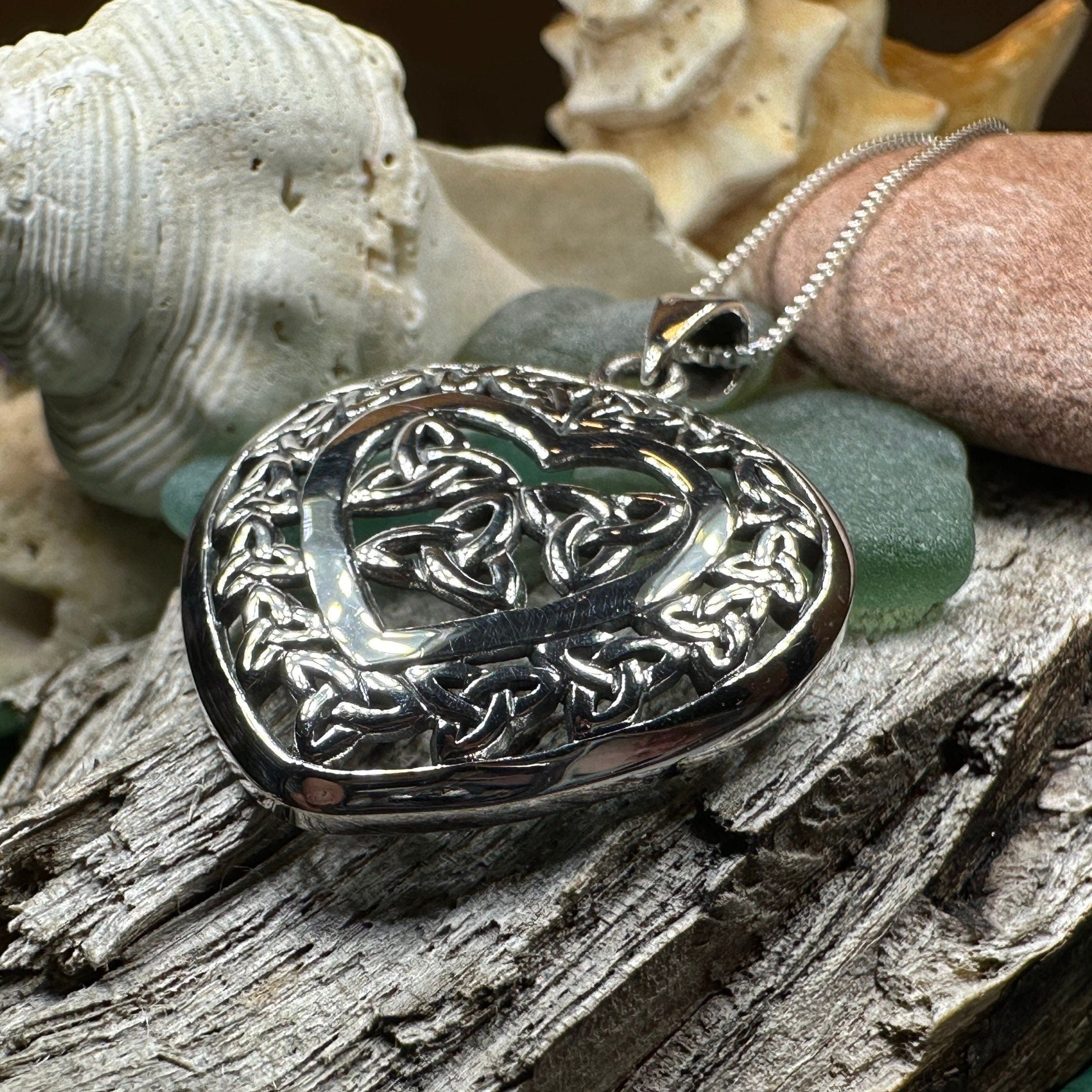 Celtic Loving Heart Necklace