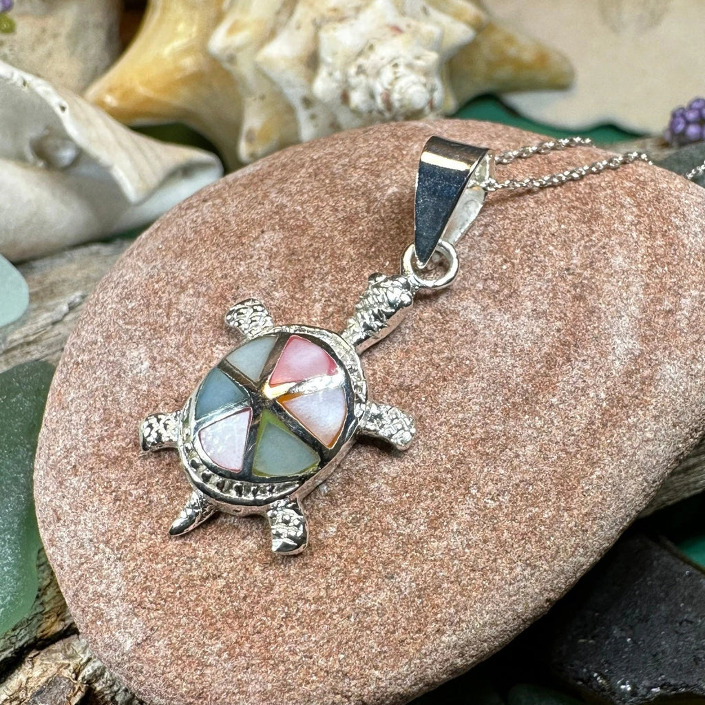 Bright Turtle Necklace