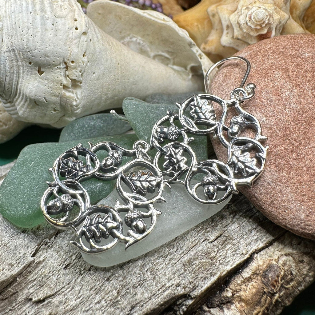 Oak Leaf Wreath Earrings