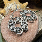 Oak Leaf Wreath Earrings