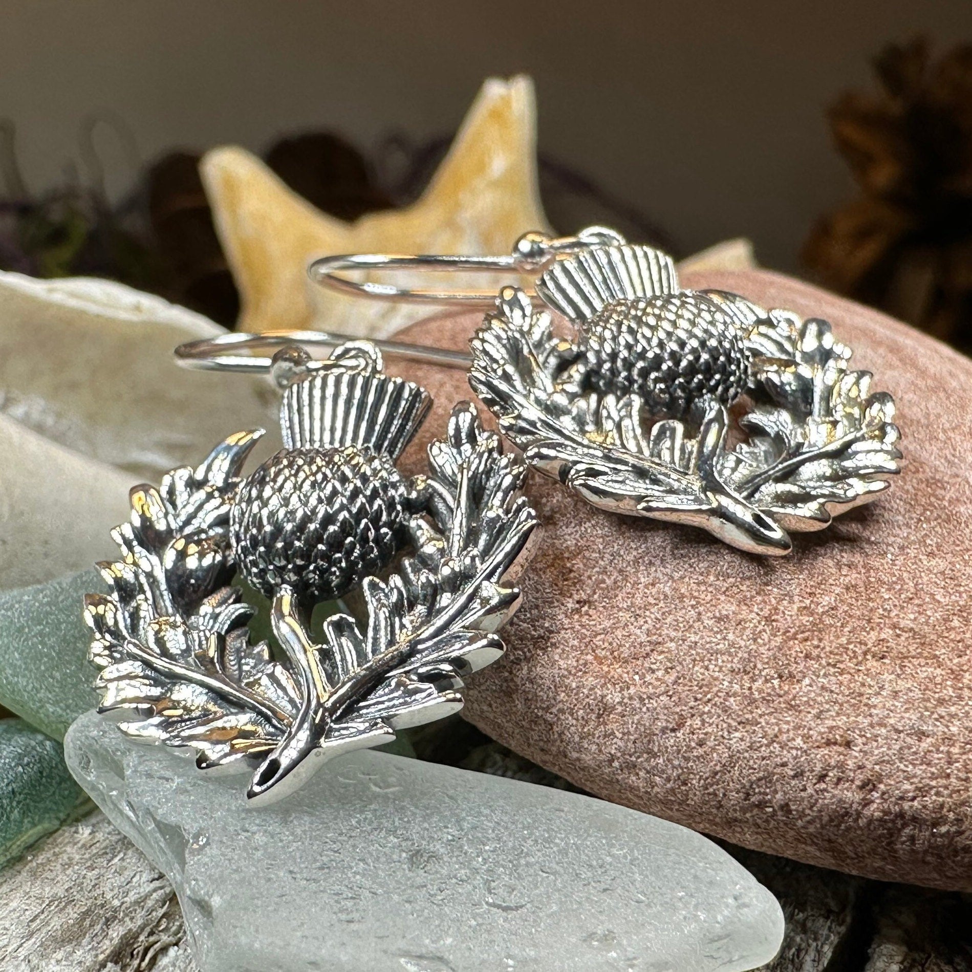 Blaine Thistle Earrings