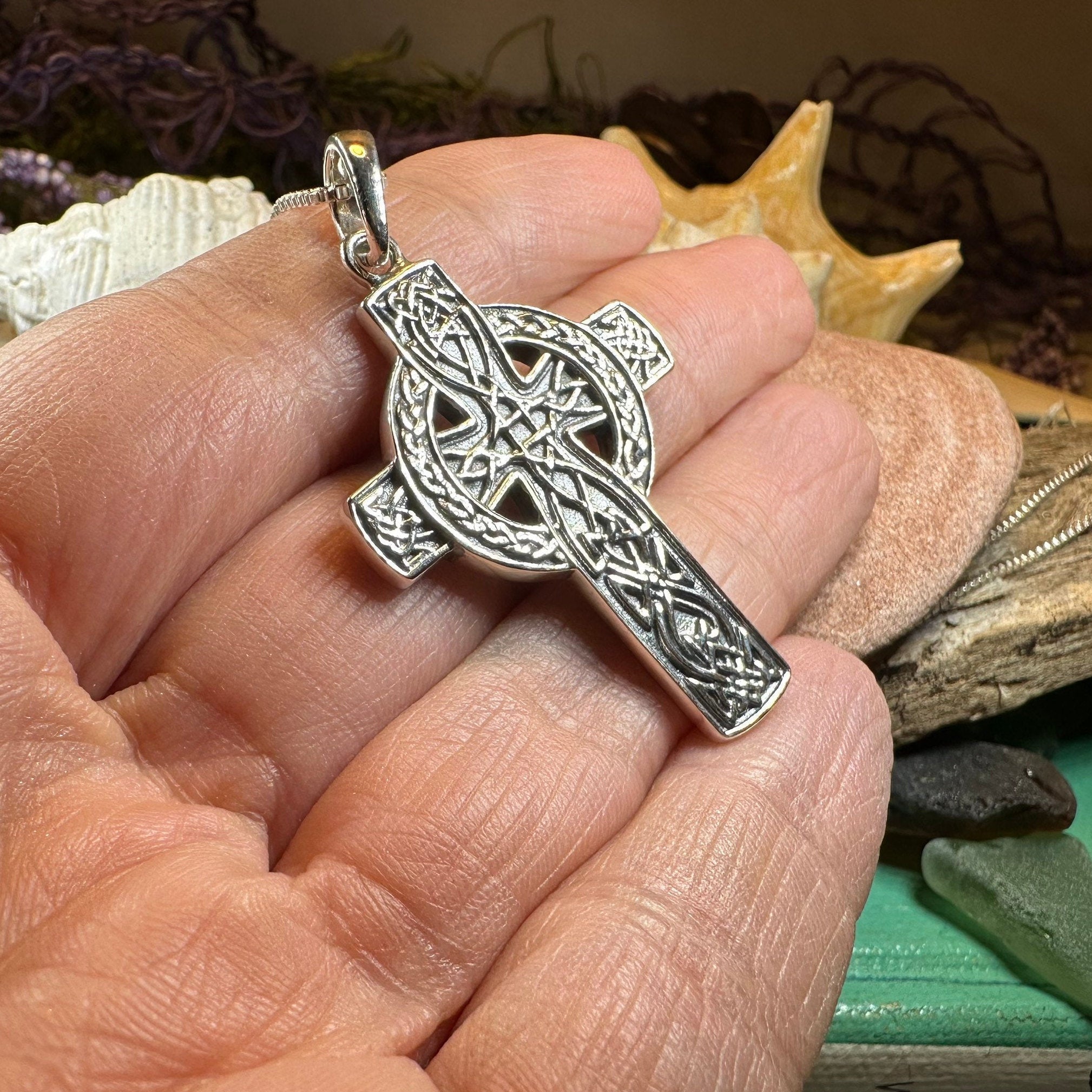 Grant Celtic Cross Necklace
