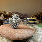 Celtic Cross Cuff Bracelet