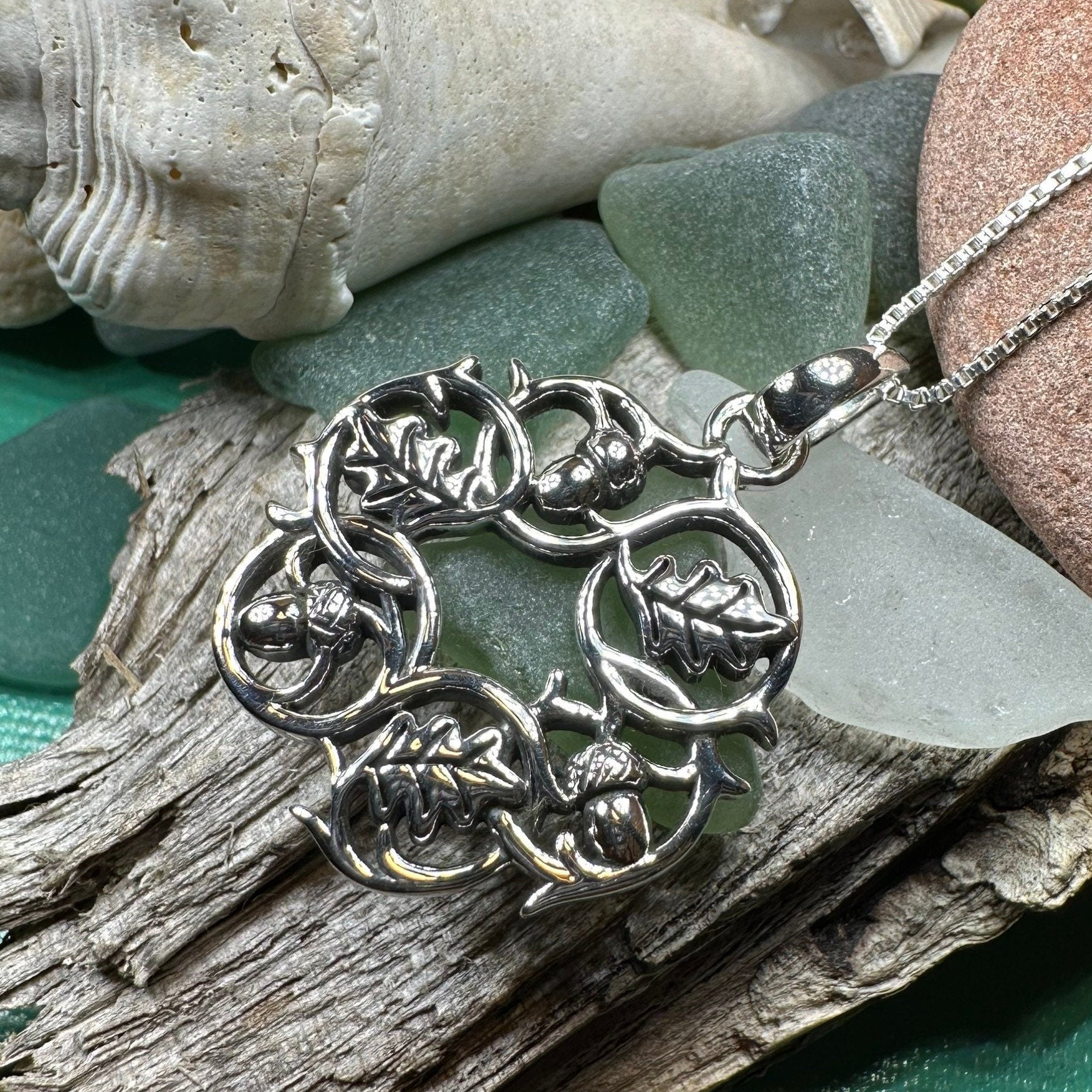 Delemere Oak Leaf Necklace