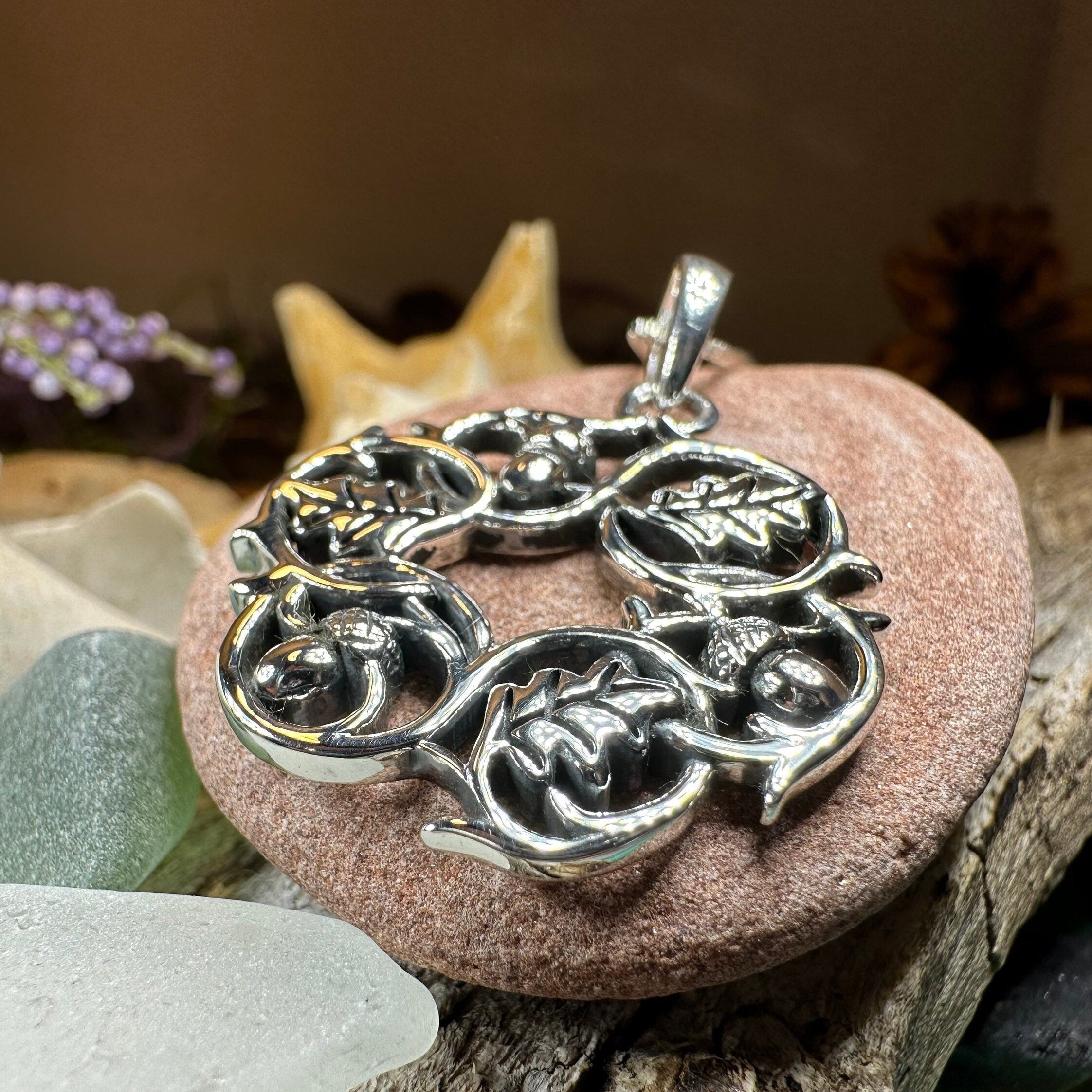 Delemere Oak Leaf Necklace