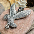 Midnight Flight Owl Necklace