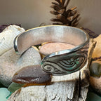 Orna Celtic Forest Cuff Bracelet