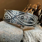 Orna Celtic Forest Cuff Bracelet