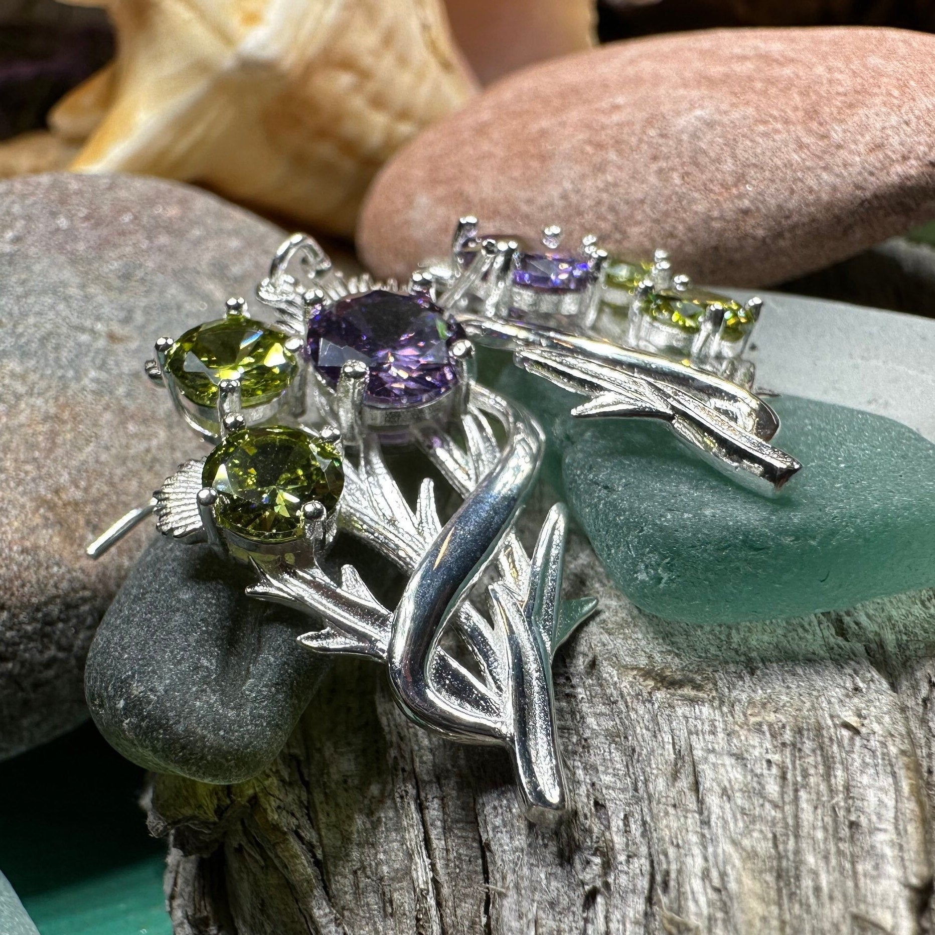 Cairn Elegant Thistle Earrings