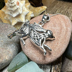Ligach Celtic Rabbit Necklace