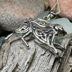 Ligach Celtic Rabbit Necklace
