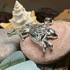 Ligach Celtic Rabbit Necklace