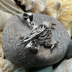 Eventide Celtic Raven Necklace