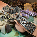 Classic Pewter Celtic Cross Wall Decor