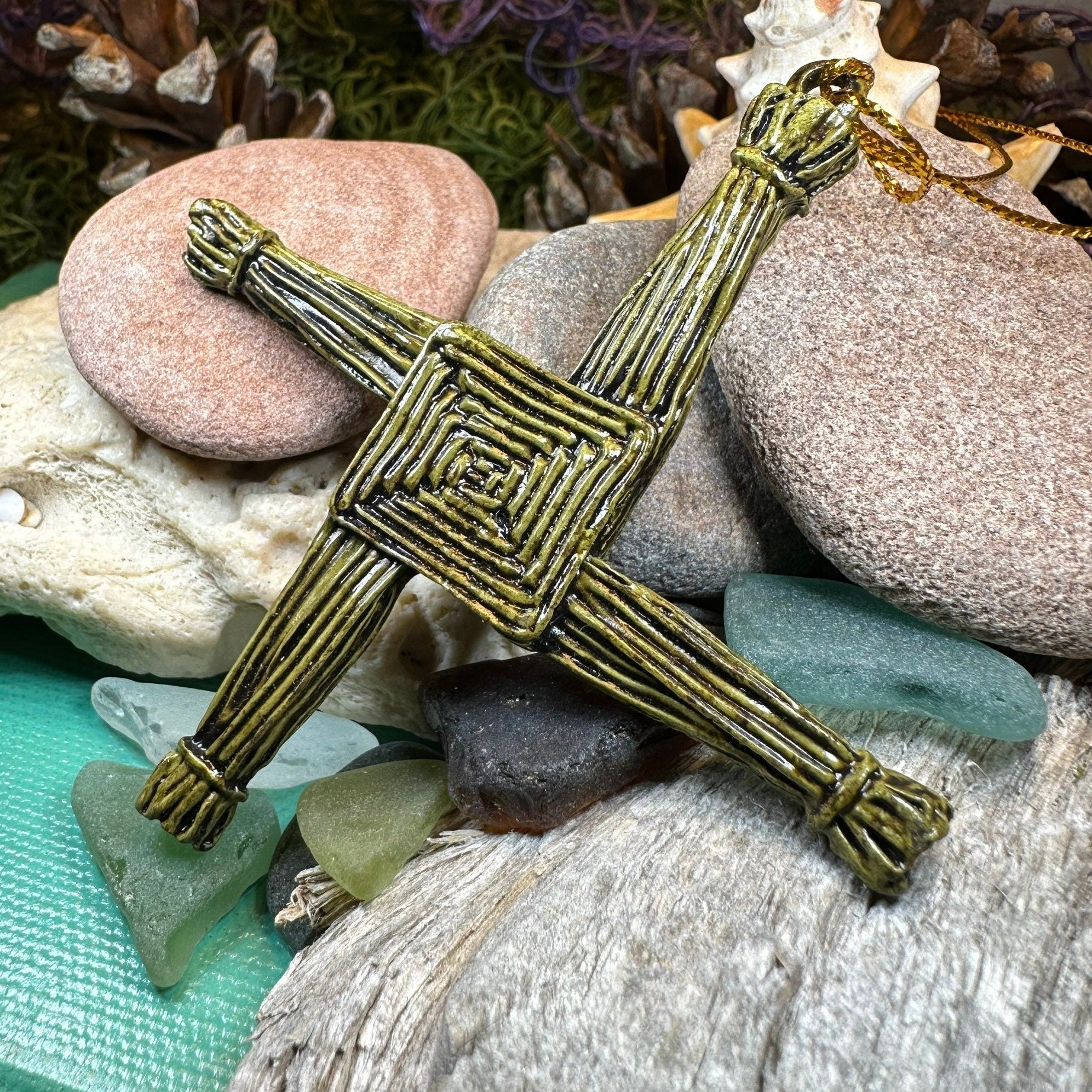 Realistic Saint Brigid's Celtic Cross