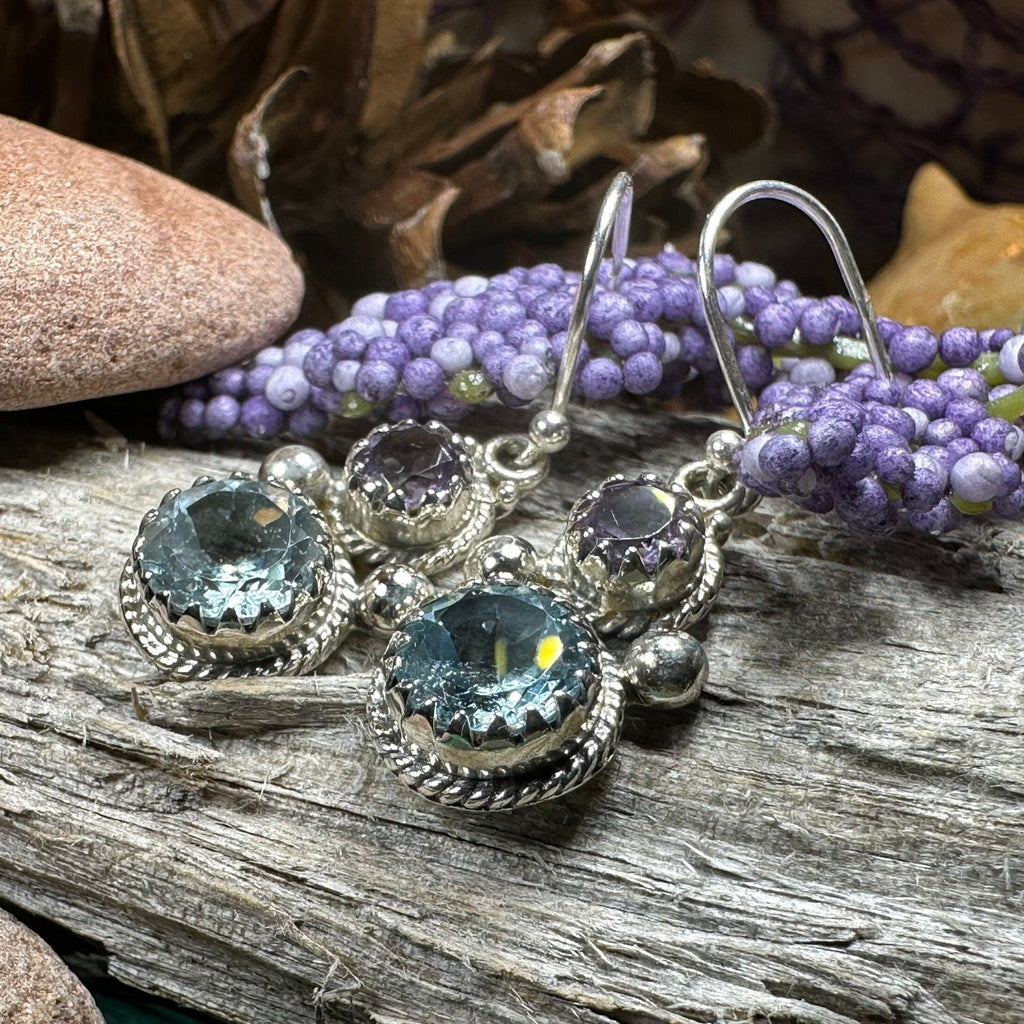 Courtly Love Amethyst Earrings