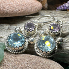 Courtly Love Amethyst Earrings