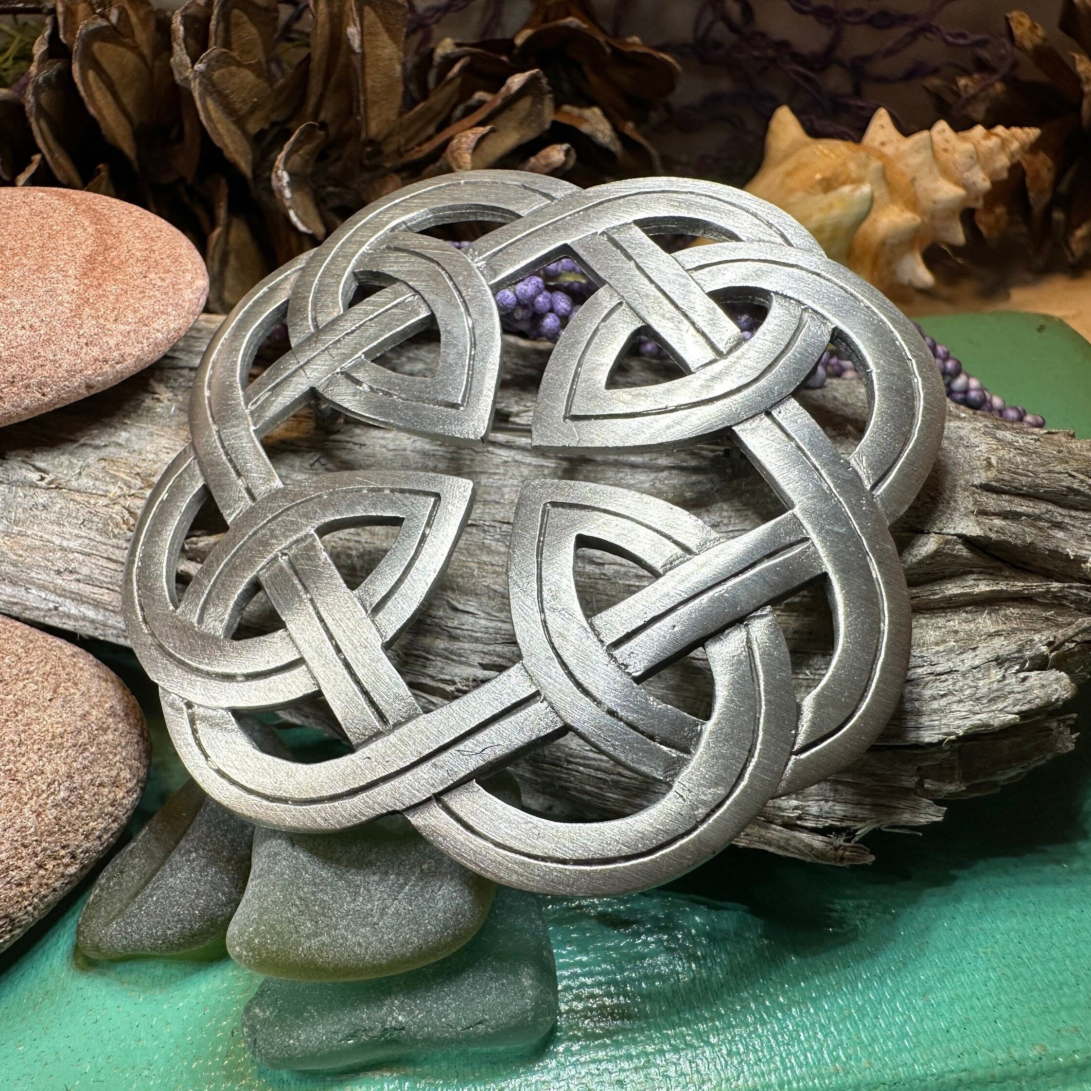 Legend Celtic Knot Brooch