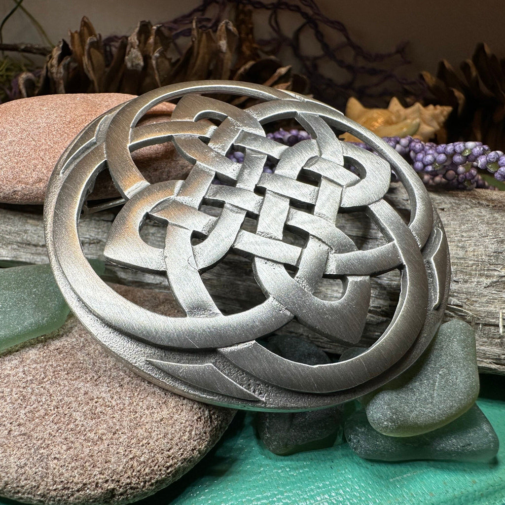 Cathedral Celtic Knot Brooch