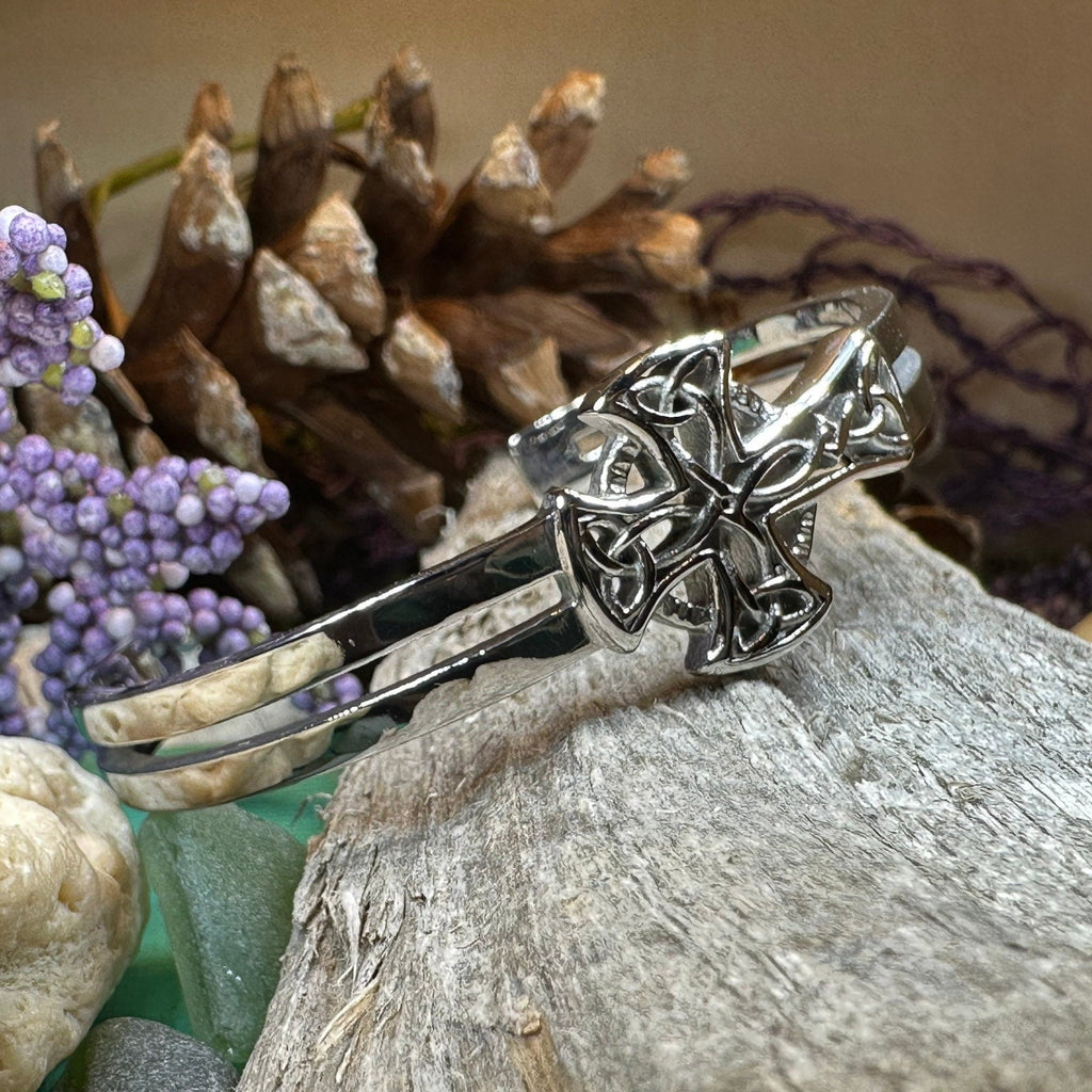 Celtic Cross Cuff Bracelet
