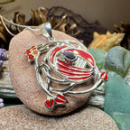 Red Flower Mackintosh Necklace