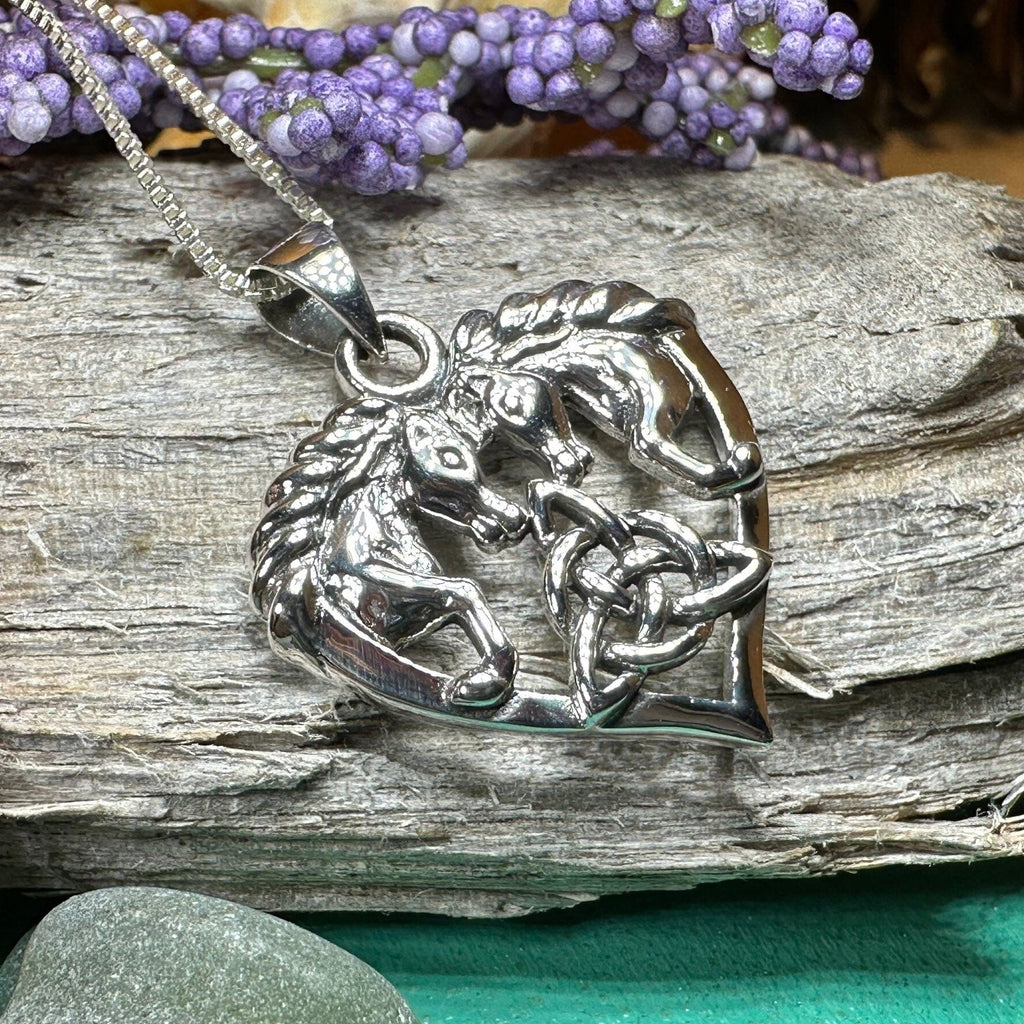 Cheval Celtic Horse Necklace