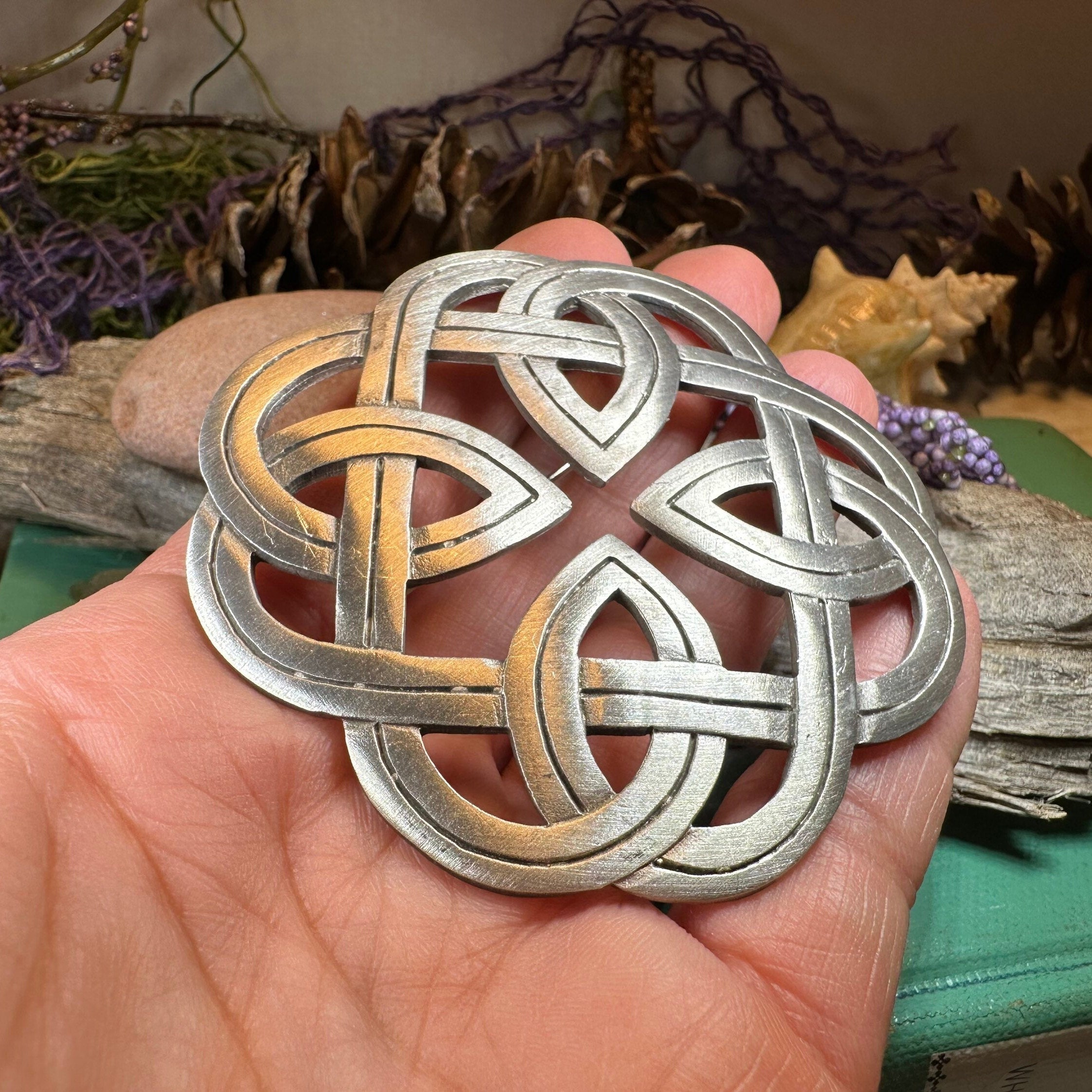 Legend Celtic Knot Brooch