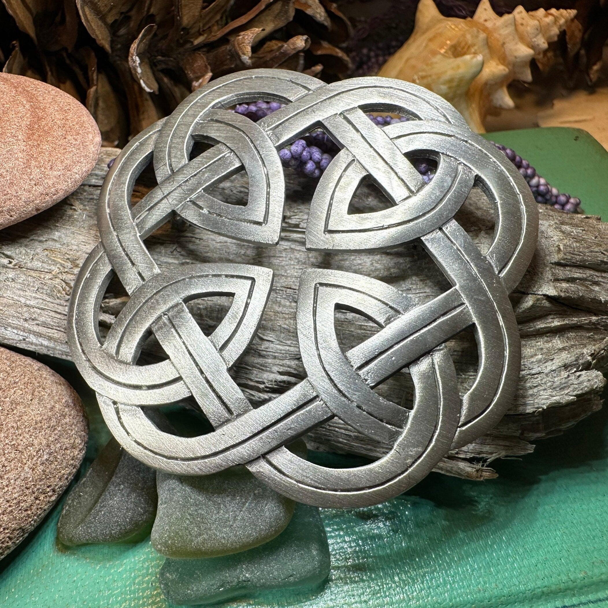 Legend Celtic Knot Brooch