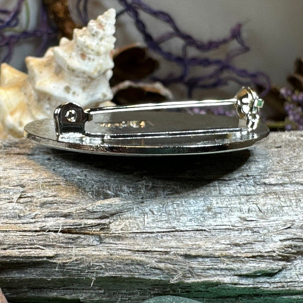 Vortex Celtic Spiral Brooch