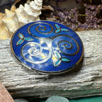 Vortex Celtic Spiral Brooch