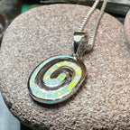 Aurora Celtic Spiral Necklace