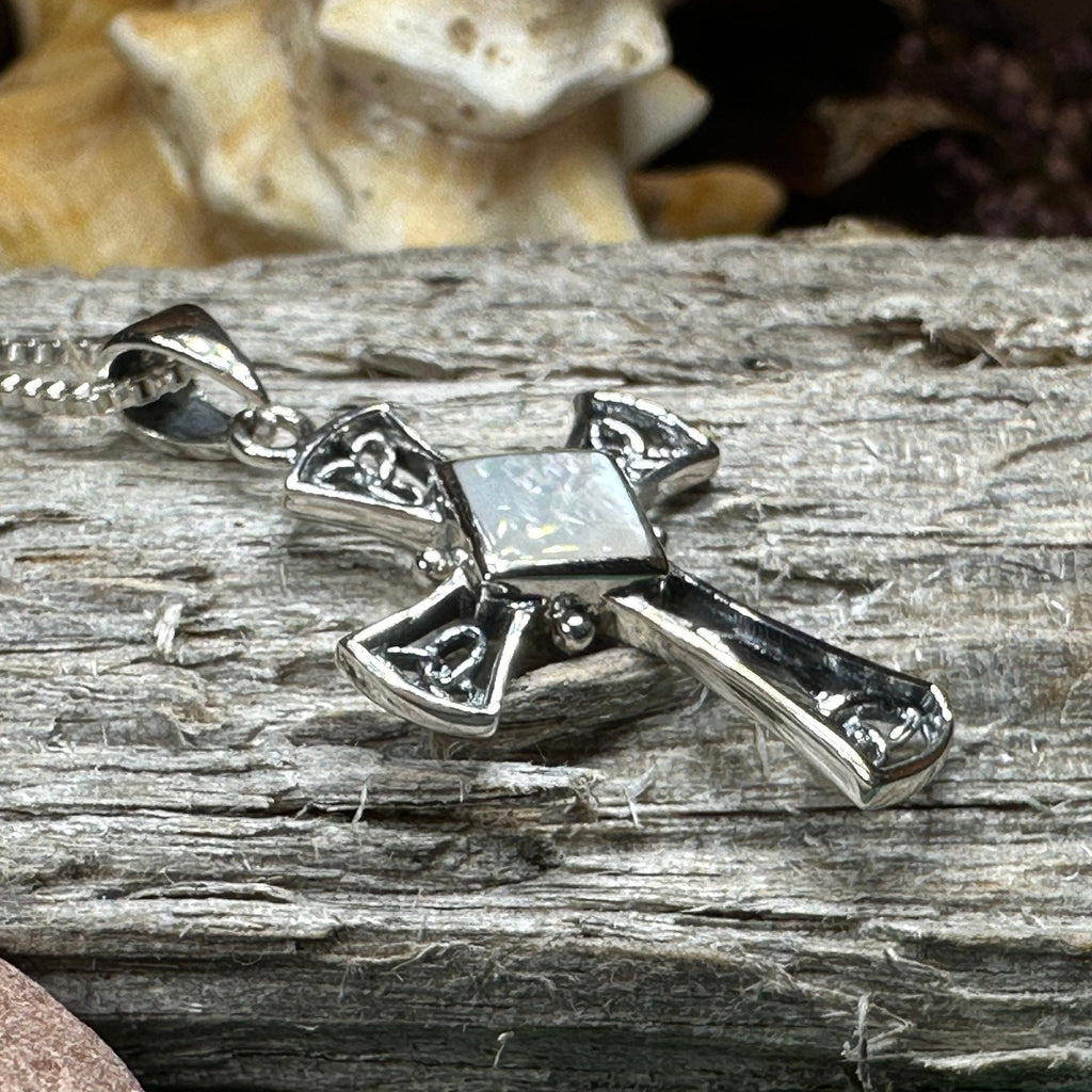Divinity Celtic Cross Necklace
