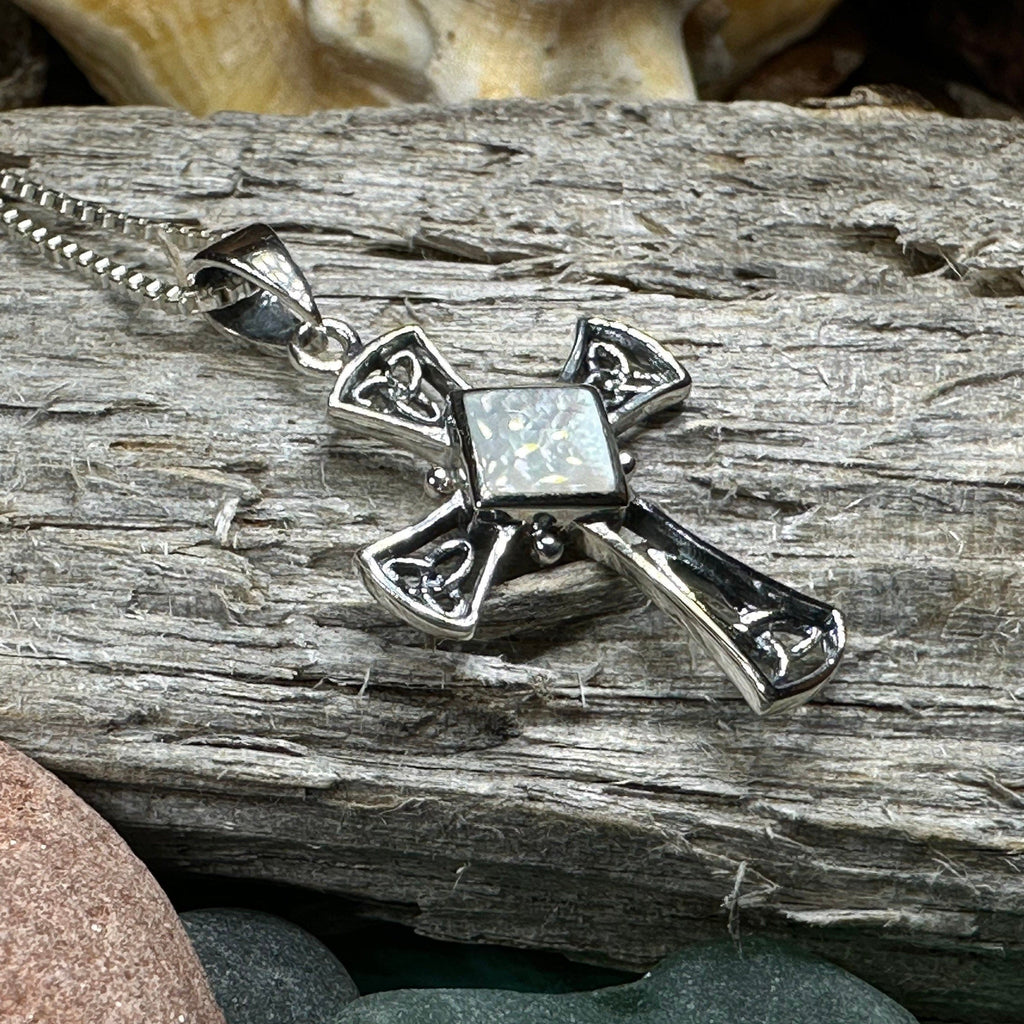 Divinity Celtic Cross Necklace