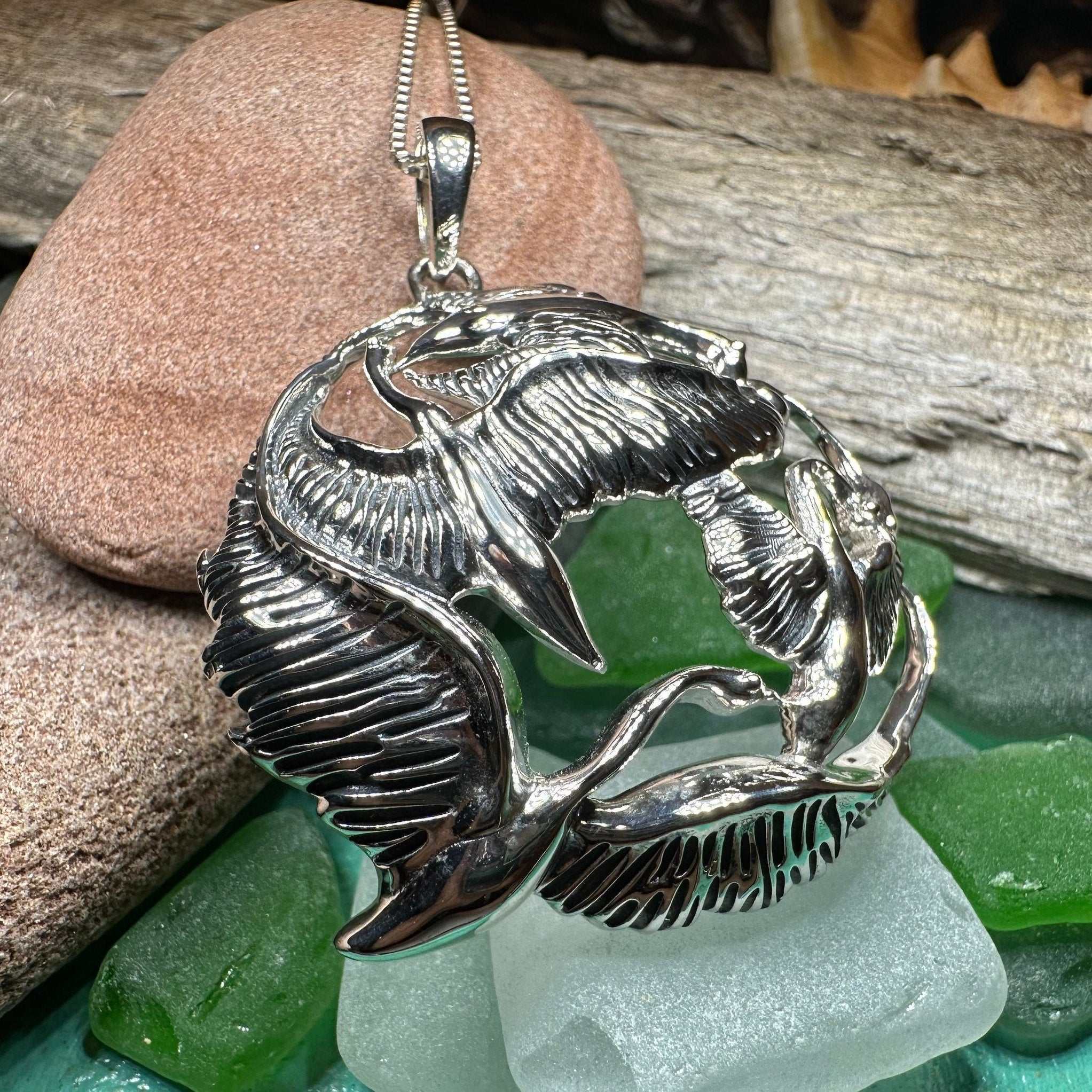 Children of Lir Swan Necklace